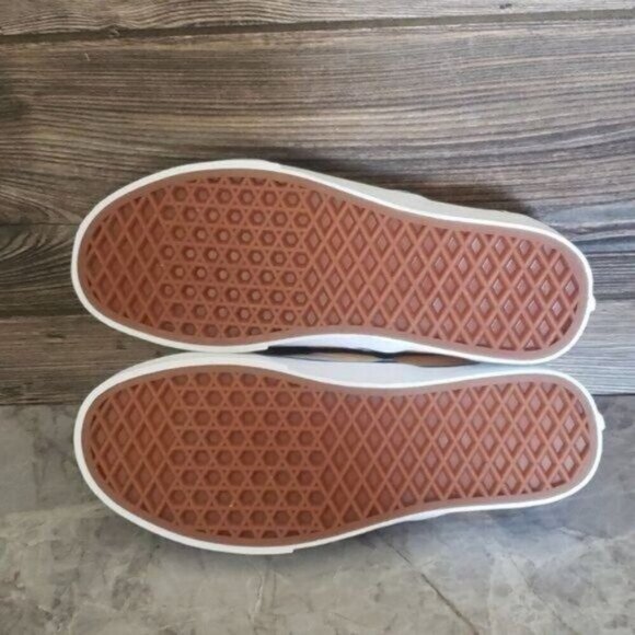 New Vans Classic Slip Checkerboard Womens Yellow Sneakers Size 6.5 Canvas Skater - Picture 9 of 10